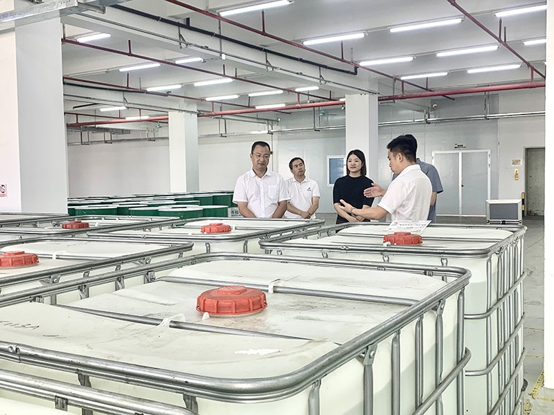 政企连心·共促发展|东莞市东城区政府领导莅临超凡国际新材参观指导